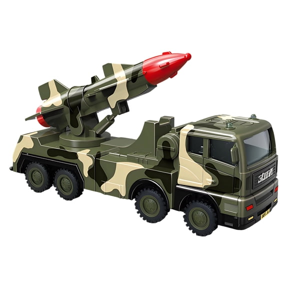 BESTSKY Toy Cars,Military Rocket Car Toys,Base Rotatable Toy Car,Style2,For Kids,Playtime,Learning,Indoor Activities,Imaginative Play