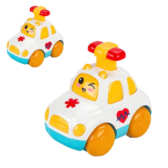 BESTSKY Toy Cars,Plastics Baby Car Toys,Fun Appearance Pull Back Cars,Red