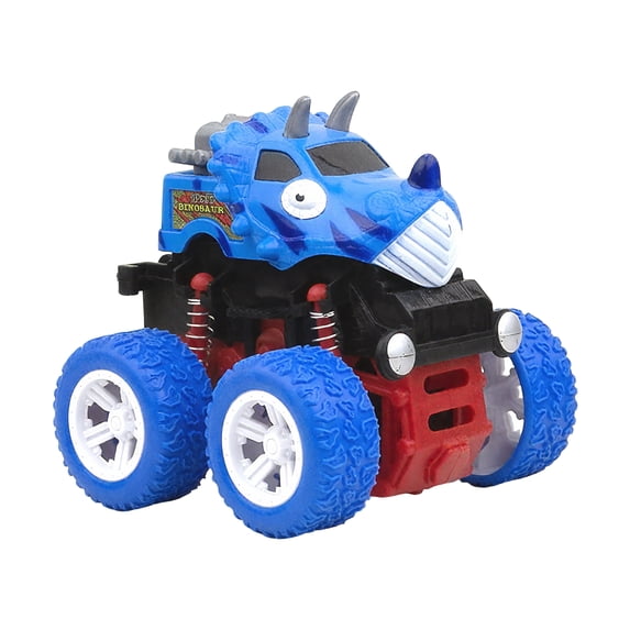 BESTSKY Toy Cars,Plastics Cars Toys,Inertial Drive Pull Back Cars,Red1