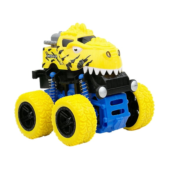 BESTSKY Toy Cars,Plastics Diecast Cars,Inertial Drive Pull Back Cars,yellow2