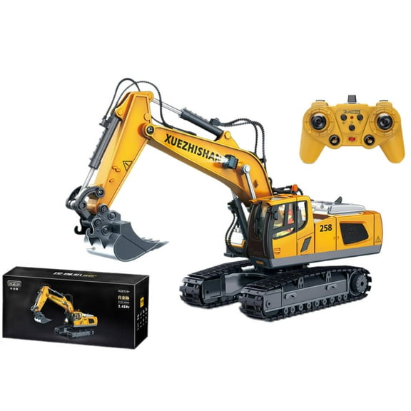 BESTSKY Toy Cars,Safe Design Excavator Toy,Kids Toys Boys 6-8 with No Sharp Edges,Style 1