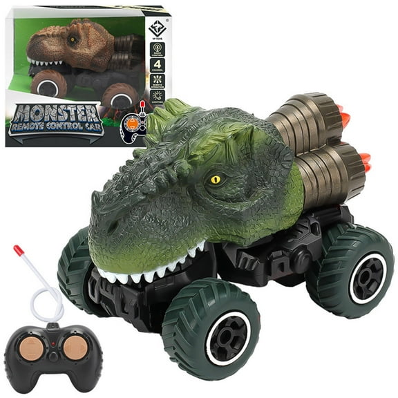 BESTSKY Toy Cars,Simplicity and Excitement Monster Truck,Realistic Sound Effects Boys Toys Age 4-6,Green