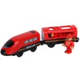 thumbnail image 1 of BESTSKY Train Set,Electric Train Train Set for Toddlers 2-4,Travel-Friendly Train Toys,Red, 1 of 5