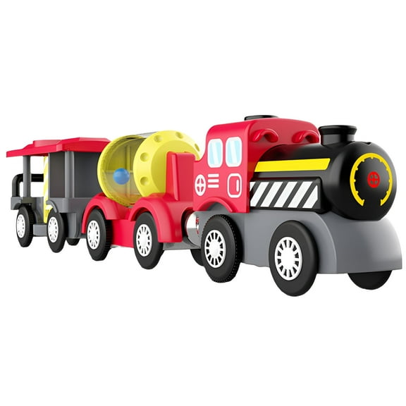 BESTSKY Train Set,Train Enthusiasts Train Set for Toddlers 2-4,Lightweight Train Toys
