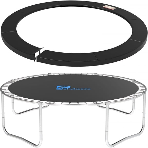 BESTSKY Trampoline Pad 10Ft 12Ft 14Ft 15Ft 16Ft Trampoline Replacement Safety Pad,Waterproof and Tear-Resistant Safety Spring Cover Round Frame Pad,Trampoline Pad Replacement
