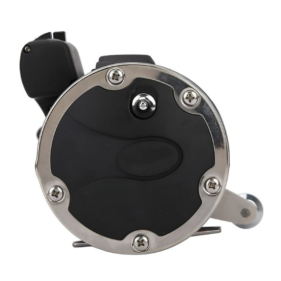 BESTSKY Trolling Reels Equipped With Line Counter Black Trolling Saltwater Offshore Reel Wheel