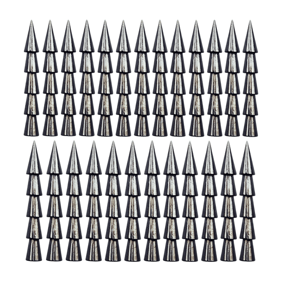 BESTSKY Tungsten Nail Weights for Bass Fishing - Insert Sinkers for Wacky Rig,Neko Rig and Soft Plastic Lures - Freshwater and Saltwater - 25-Pack High Density High Sensitivity Drop Shot Weights