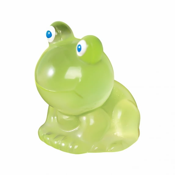 LAMIRO 20Pcs Resin Frogs Cute Glow in The Dark Frog Miniature Figurines Animals Model Fairy Garden Miniature Moss Landscape DIY Crafts Ornament Accessories for Home Décor