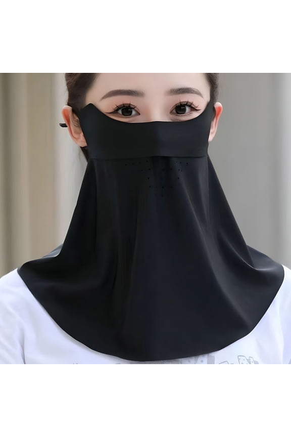 UV Sun Protection Face Mask with Neck Coverage UPF 50+ Face Shield Breathable Design for Summer Outdoor Activities