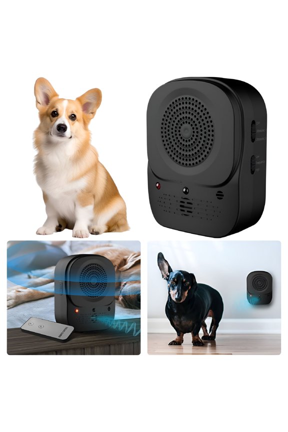 Ultrasonic Anti Barking Device 4 Level Dog Deterrent for Small Medium Large Dogs