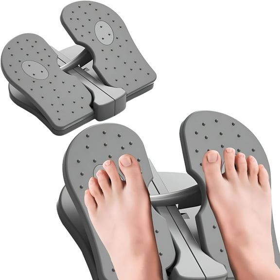 BESTSKY Under Desk Stepper Folding Portable Stepper Non-Slip Massage Leg Fitness Stepper for Slimming, Weight Loss-1008