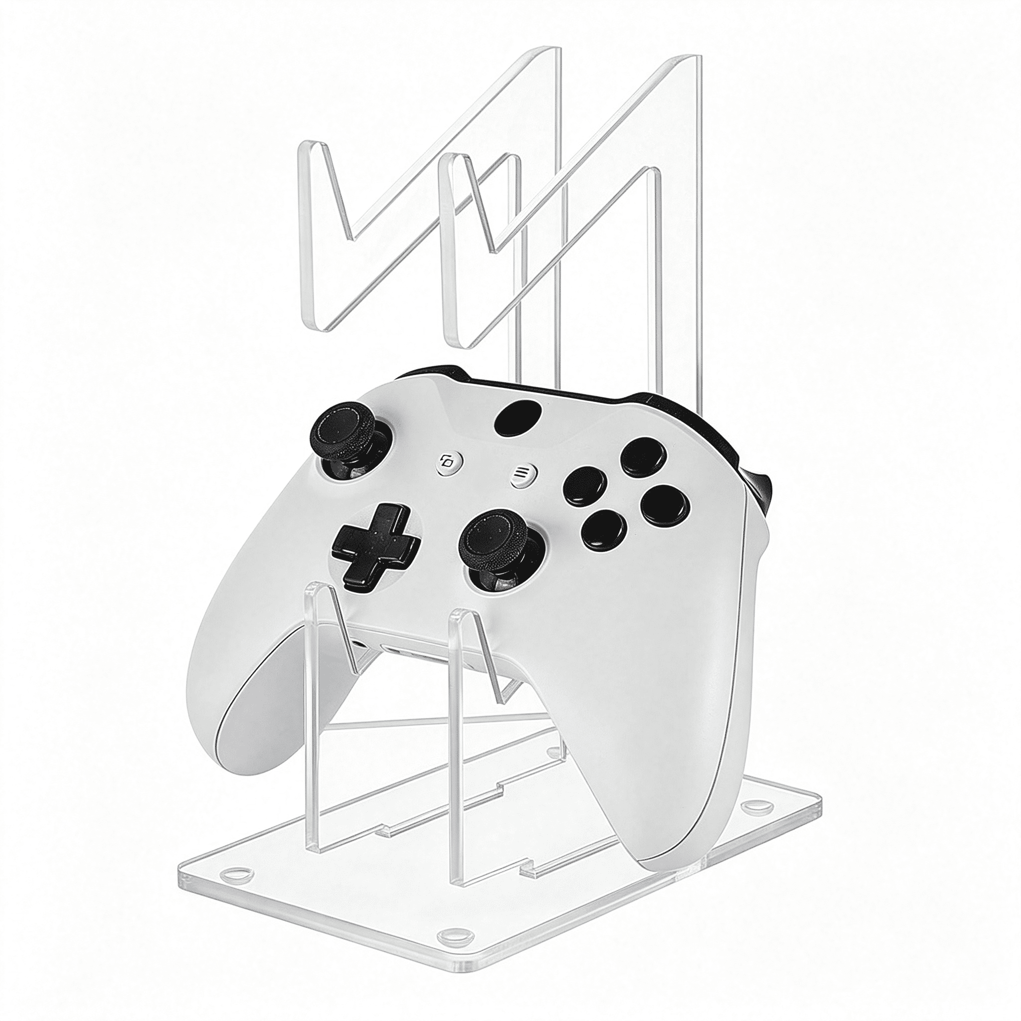 Vector Controller Stand BESTSKY Universal Dual Controller Holder, Transparent Acrylic Game ...