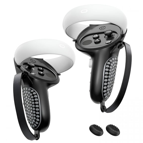 BESTSKY Upgraded Controller Grips for Meta Quest 2 Vr Oculus Touch Controllers Protector with Joystick Covers Vr Accessories 1Pair