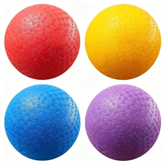 BESTSKY Usa Patriotic Kickball 8.5 Inch American Flag Playground Ball Needle,Bouncy Ball Dodgeball for Outdoor Games,School Activities,and Family Fun