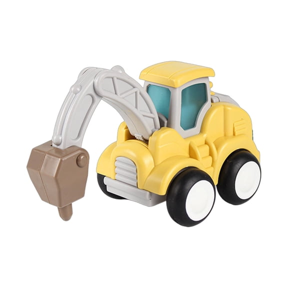 BESTSKY Vehicles Truck Toys Press Driven Dump Truck Easy Start Toy Trucks Drilling Soil