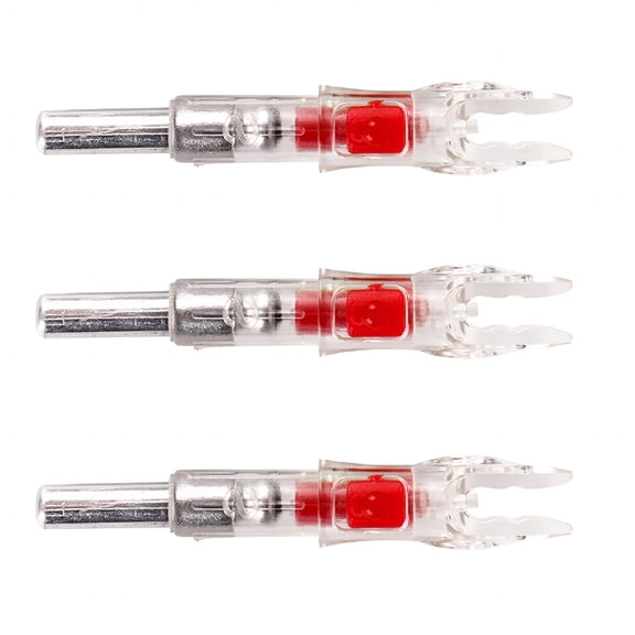 BESTSKY Versatile Arrows Tail Arrows Shafts Lighted Bows Led Glowing Arrows Nocks Tail Lighted Arrow Nocks