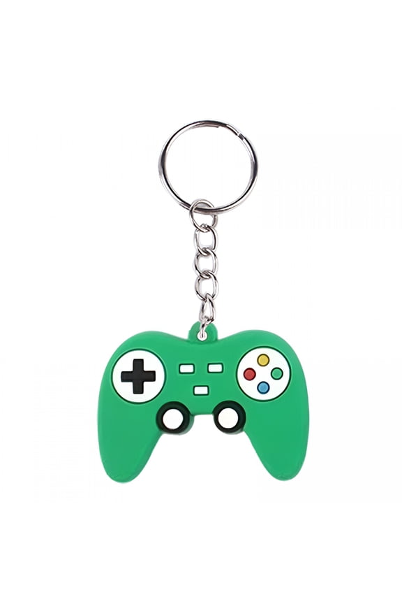 Video Game Party Favors, Video Game Keychain, Birthday Gaming Party Gifts, Mini Game Console for Kids Classroom Prizes, Goodies Bags Stuffer, Backpack - Green