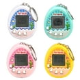 thumbnail image 1 of BESTSKY Virtual Electronic Digital Pet Keychain Game, Retro Handheld Electronic Game Machine with Keychain for Boys Girls 4 Pieces, 1 of 7
