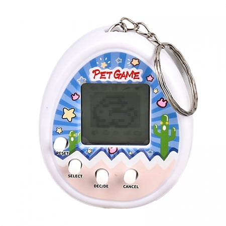 BESTSKY Virtual Pet Keychain, Retro Digital Handheld Game Machine, Nostalgic Electronic Toy