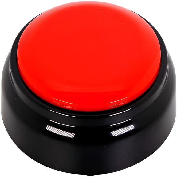 BESTSKY Voice Recording Button Easy Button Record 30 Seconds Talking Message Funny Office Gift Battery Powered Recordable Sound Buttons