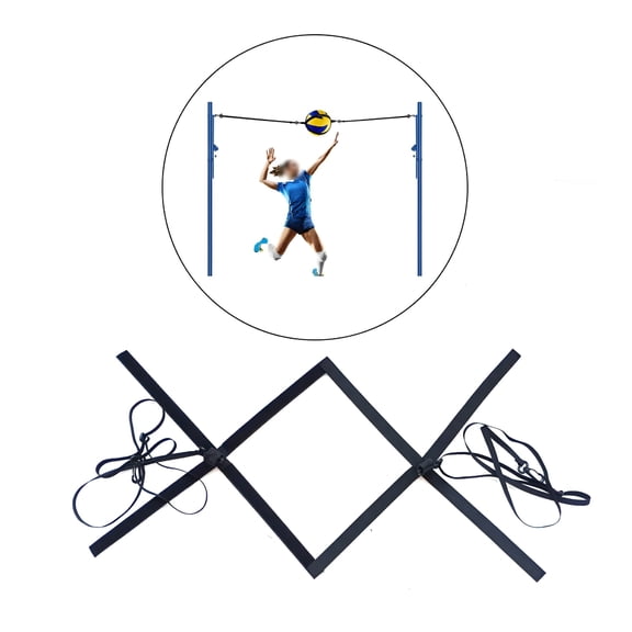 BESTSKY Volleyball Training Equipment Aid, Solo Trainer Practice Training Belt, Resistance Belt with Buckle for Hitting Arm Swing Playing Beginners