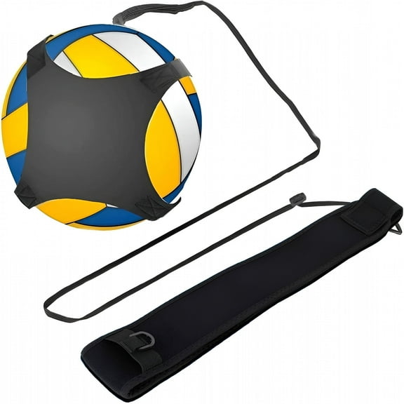 BESTSKY Volleyball Training Equipment Ball Rebounder Stands with Adjustable Cords and Belt for Serving, Doping, Fixing, Hitting and Solo Practice Swing Arm Rotations
