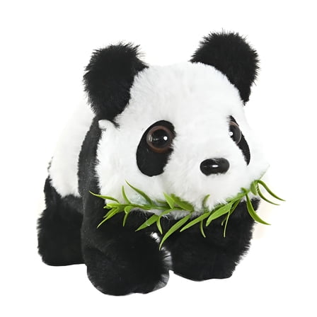 BESTSKY Walking Talking Panda Toy,Realistic Moving Bear,Interactive Sound Effects,Battery-Powered Animal Figure,Home Decoration,Kids Birthday,Lifelike Plush Toy,Educational Role-Play Companion