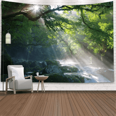 BESTSKY Wall Tapestry Wide Decor Options Wall Hanging Shows Individuality Warm Home Vibe Tapestry for Bedroom,Style2