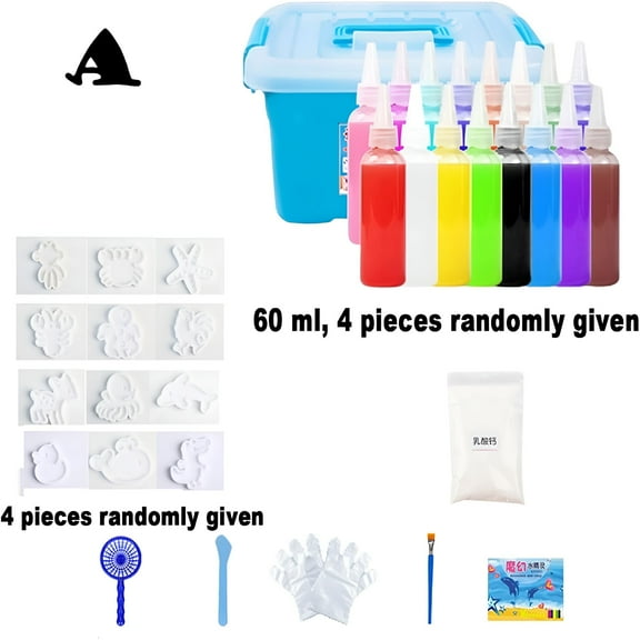 BESTSKY Water Elf Toy Kit,Aqua Fairy Water Gel Kit,Color Changing Magic Water Elf,Water Gel Kit
