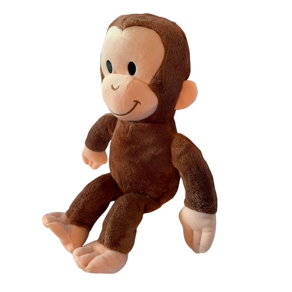 BESTSKY Weighted Stuffed Animal, George Monkey with 2-3 Lbs, Washable Weighted Buddy, Monkey Stuffed Animal