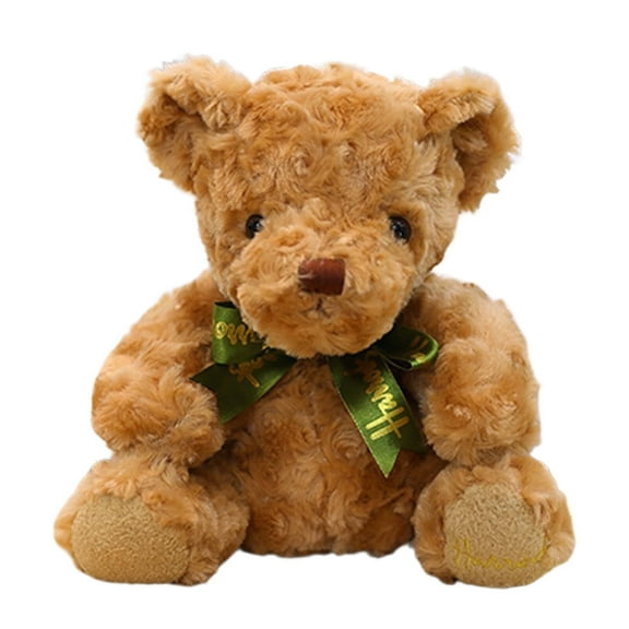 BESTSKY Weighted Stuffed Animals,20cm Cute Ribbon Weighted Plush,Soft Plush Adorable Expression Cute Stuff,Yellow