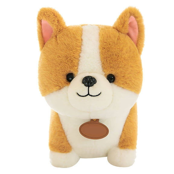 BESTSKY 2026 New Weighted Stuffed Animals,Cute Corgi Design Puppy Stuffed Animal,Adorable Heart-Shaped Rear End Emotional Support Plush,40Cm