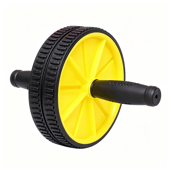 BESTSKY Wheel,Abdominal Double Wheel Ab Workout Equipment Home Gym Fitness Device Steel Tube Abdomen Trainer for Core Strength Quiet Workouts for Men Women Beginners