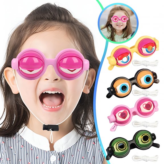 BESTSKY Winking Glasses - Blink and Wink Novelty Blinking Glasses, Funny Sunglasses for Adults and Pets- the Selfie Accessory