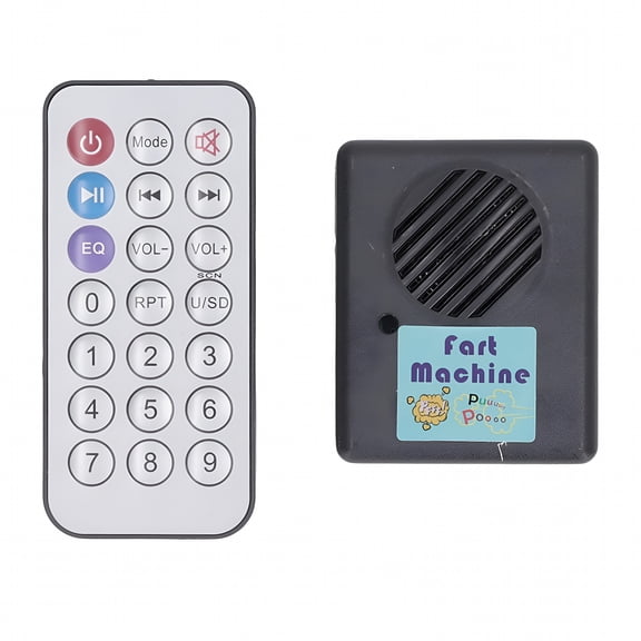 BESTSKY Wireless Remote Controlled Farting Machine Multiple Sound Effects Pocket Size Remote Fart Noise Maker