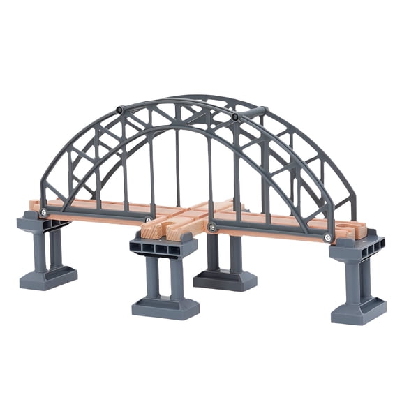 BESTSKY Wooden Train Track,Compatible with Splicing Wooden Train Set,Various Accessories Train Tracks Toys,,