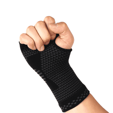 BESTSKY Wrist Brace,Copper Nylon Blend Thumb Splint,Breathable Fabric Construction Hand Brace,Black