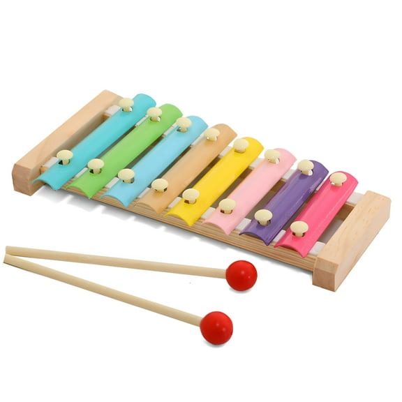 BESTSKY Xylophone,Shape Sorting Blocks Xylophone for Toddlers 1-3,Color and Form Recognition Toddler Gifts,Multicolor2