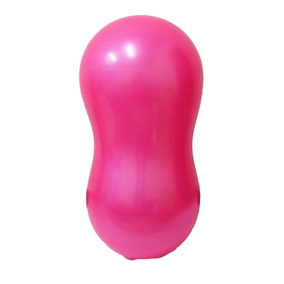BESTSKY Yoga Ball,Peanut Shape Design Pilates Ball,Enhanced Stability Core Training Balance Ball,Pink