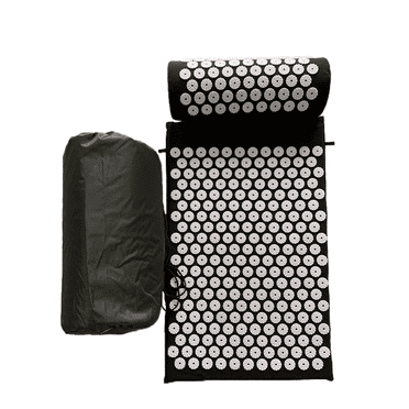 BESTSKY Yoga Mat,Full Body Relaxation Acupressure Mat,Travel Friendly Shakti Mat,Black