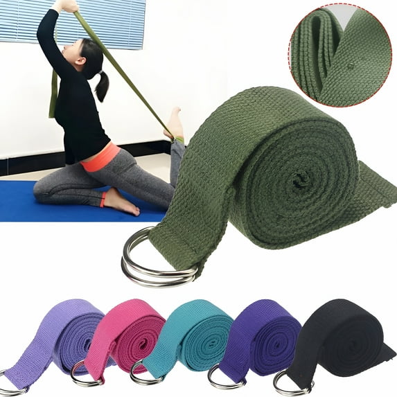 BESTSKY Yoga Pilates Stretch Strap Belt Gym Physical Training Fitness Resistance Band