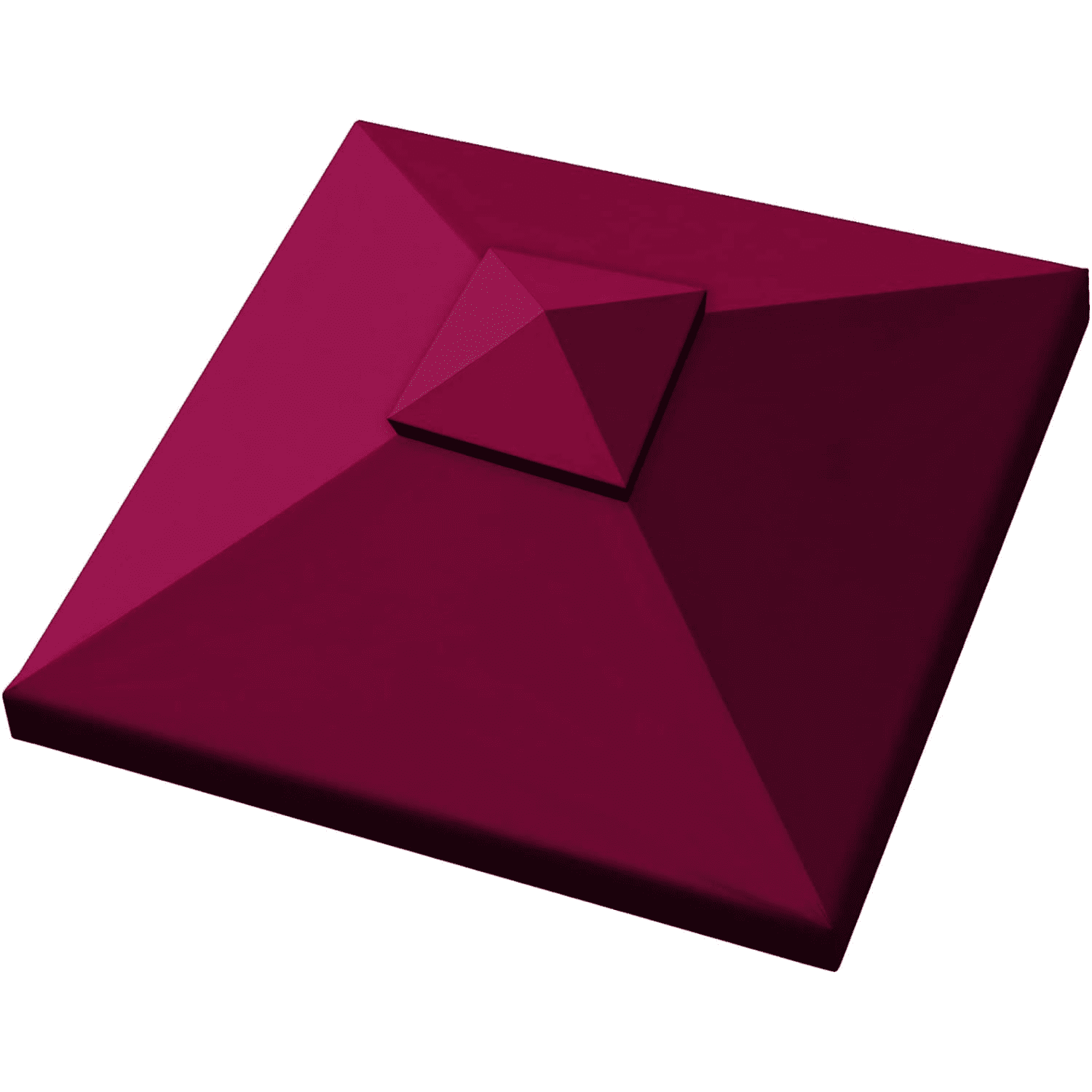 BESTSLE Gazebo Canopy Replacement Outdoor Canopy Shelter Top Double Tiered Canopy Cover 10x10 FT