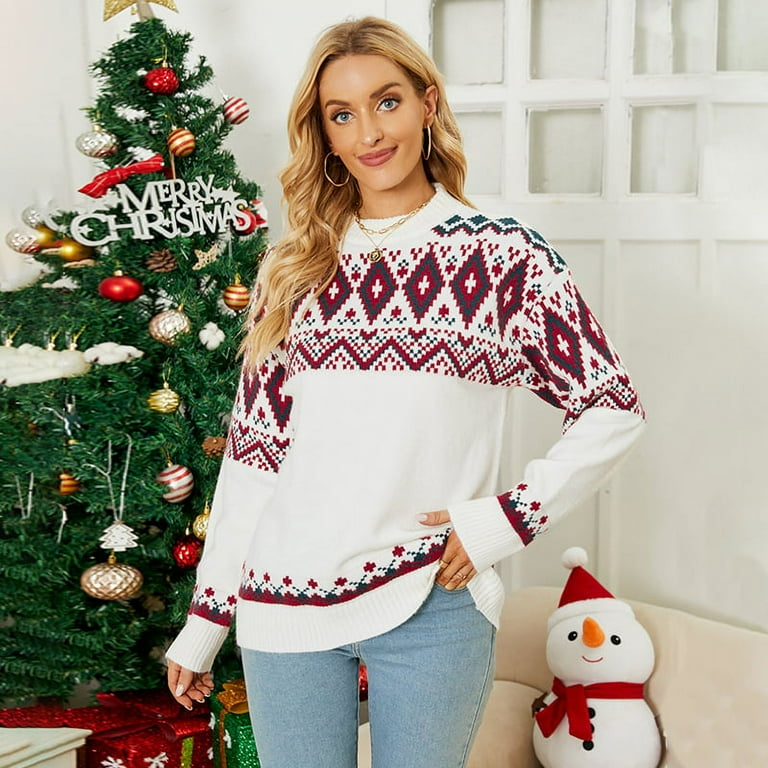 Half color sweater sale