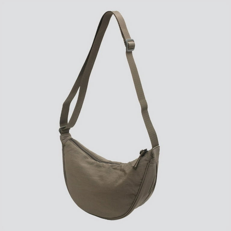 Large Stonewashed Crossbody Bag for Women and Men. Casual 