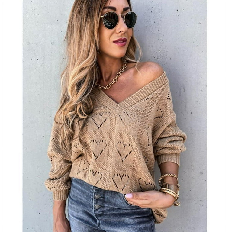 Heart shaped sweater clearance