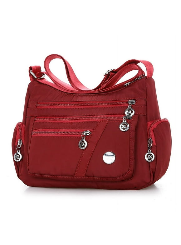 BESTSPR Women Shoulder Handbag Multiple Pockets Crossbody Purse