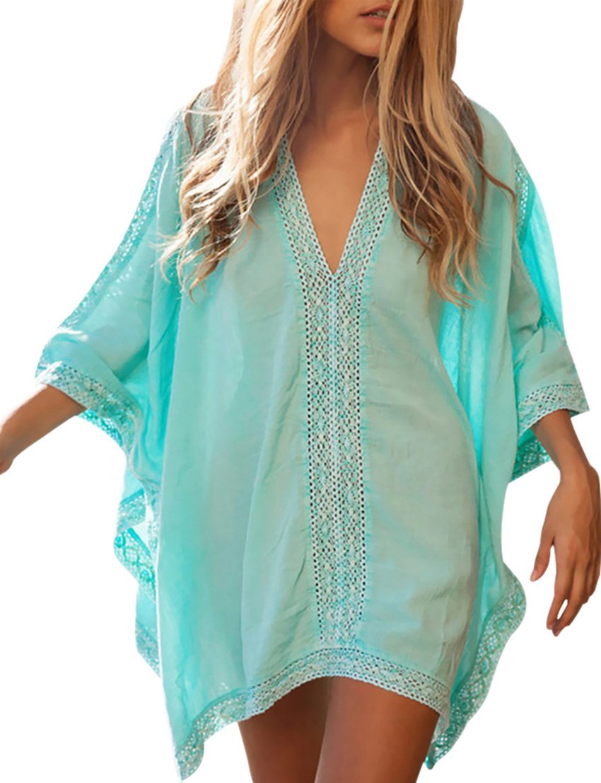 BESTSPR Womens Beach Bathing Suit Swim Bikini Swimsuit Oversized Cover