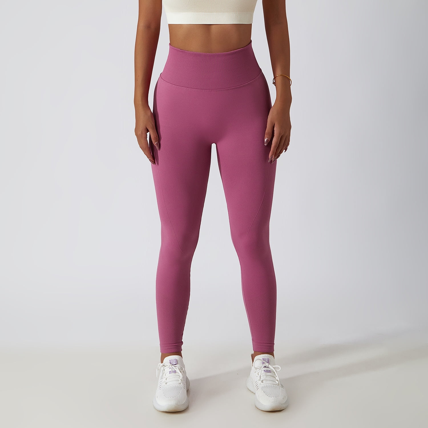 Wholesales High Quality Gym Wear Women's High Waisted Ultra-Soft Moisture- Wicking Yoga Leggings Solid Underwear Sports Wear Pants - China Sexy Yoga  Wear and Gym Wear price