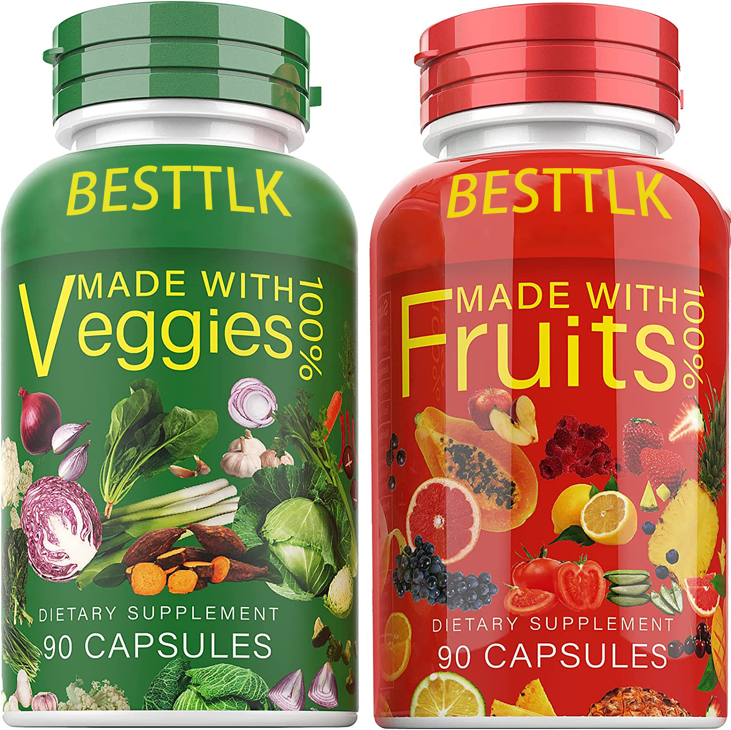 Nature Fruits and Veggies Whole Food Supplement with Superfood for