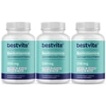 thumbnail image 1 of BESTVITE Benfotiamine 300mg (180 Vegetarian Capsules) (3-Pack) No Stearates - No Silicon Dioxide - Vegan - Non GMO - Gluten Free, 1 of 7